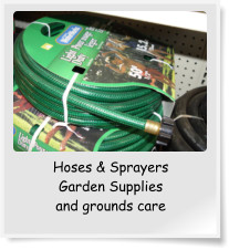 Hoses & Sprayers Garden Supplies and grounds care